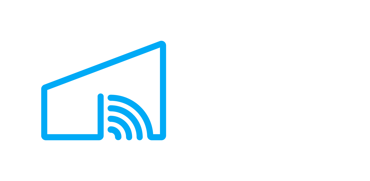 Smart Home 365 Primary Logo Blue/White